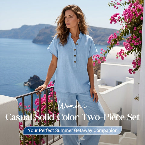 Damen-Set – T-Shirt & lange Hose – bequem & stylish für jeden Tag