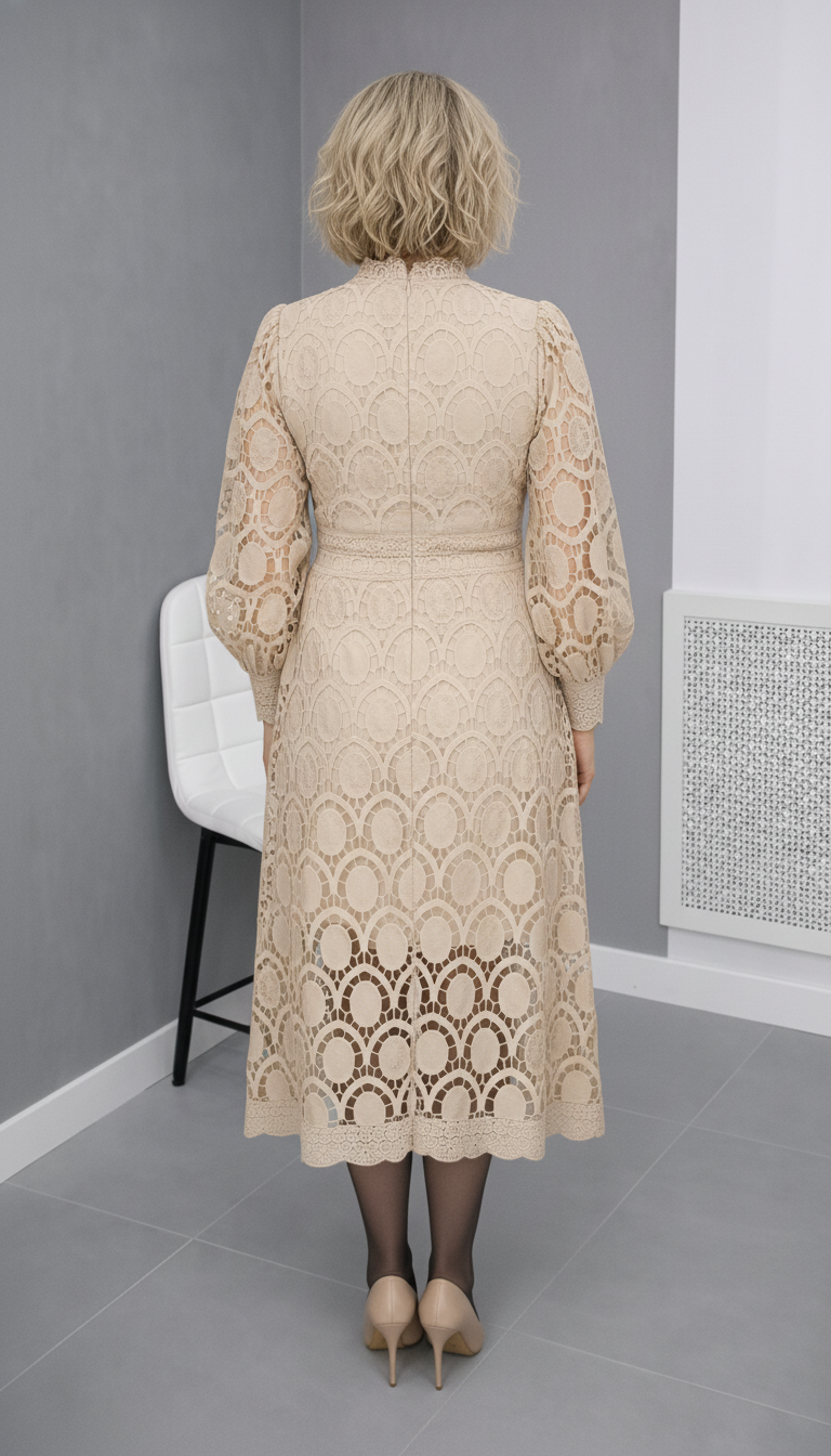 Seravelle – Sinnliches Spitzen-Maxikleid