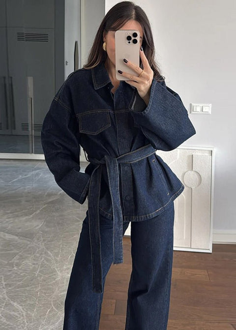 Avery Gürteltaschen-Denim-Set