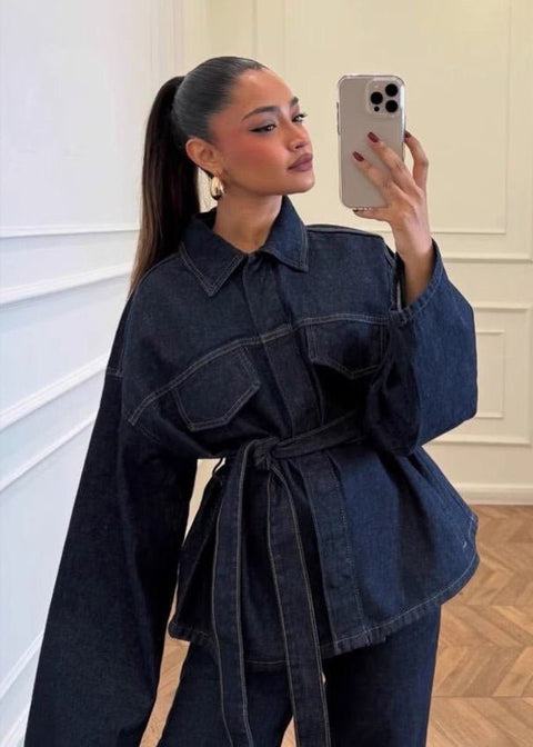 Avery Gürteltaschen-Denim-Set