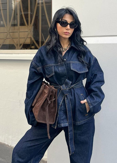 Avery Gürteltaschen-Denim-Set