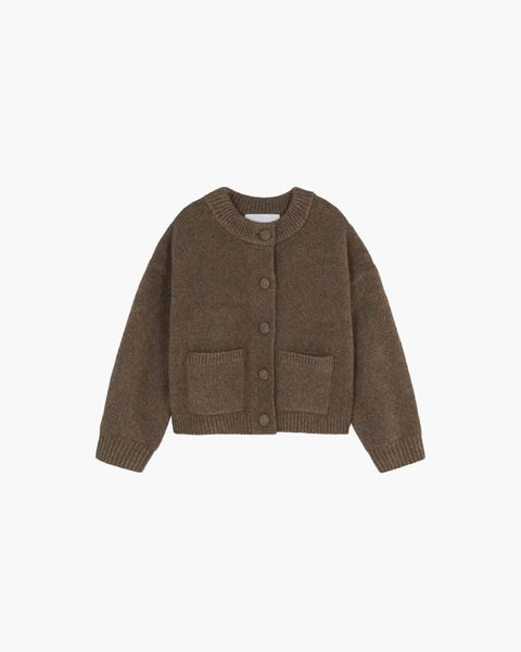 Vanessa Grob gestrickte Strickjacke